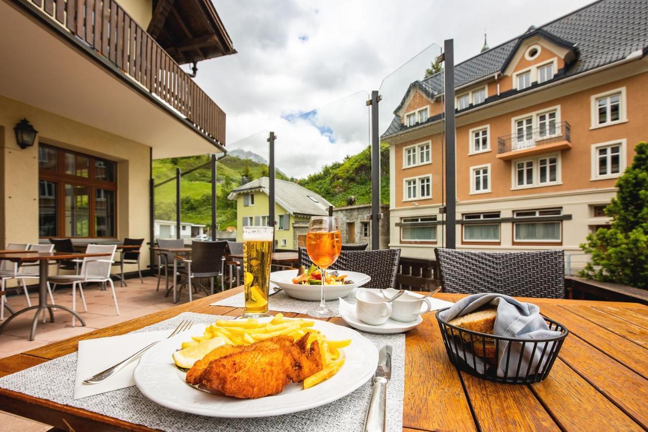 Hotel 3 Koenige & Post Andermatt Buitenkant foto
