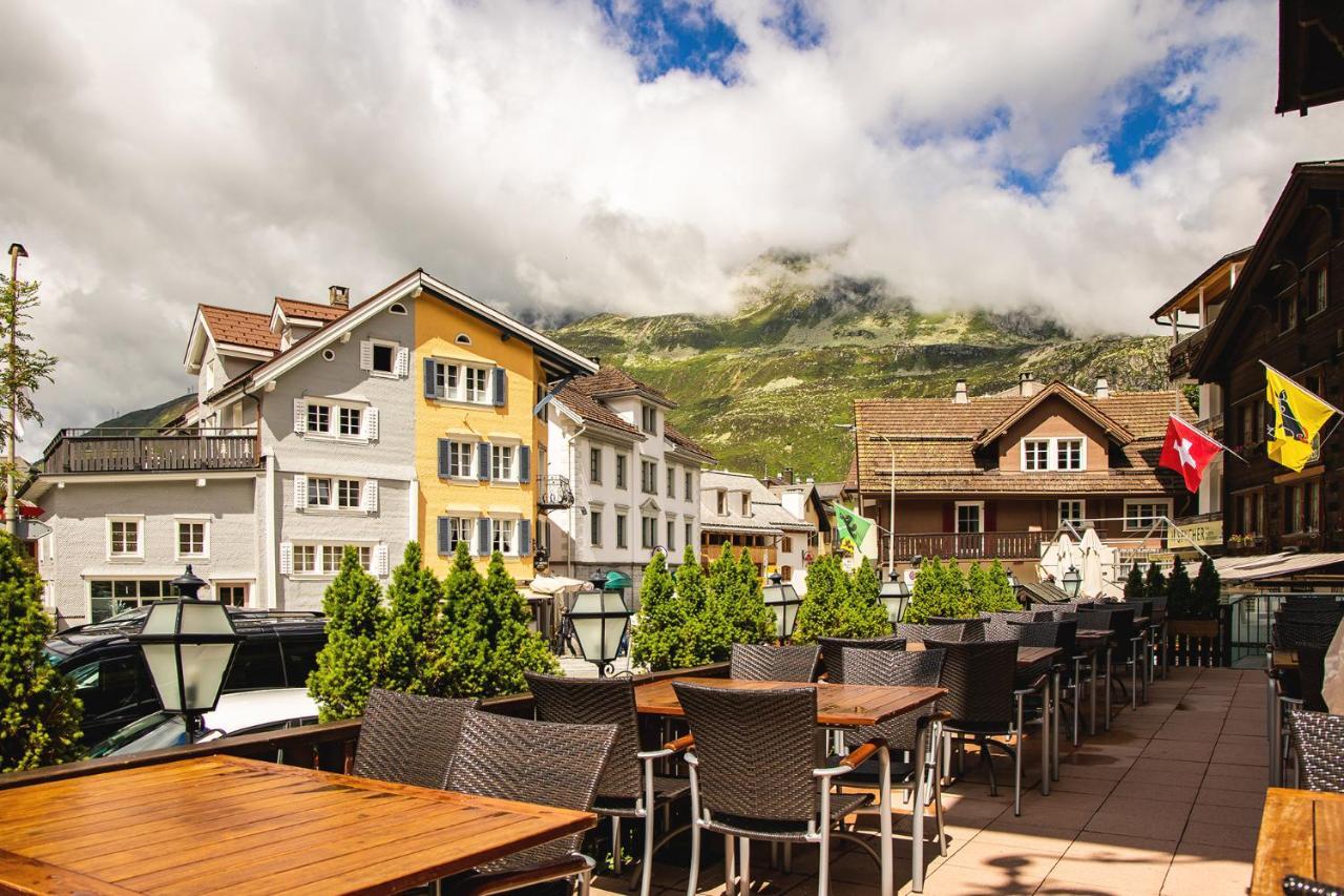 Hotel 3 Koenige & Post Andermatt Buitenkant foto