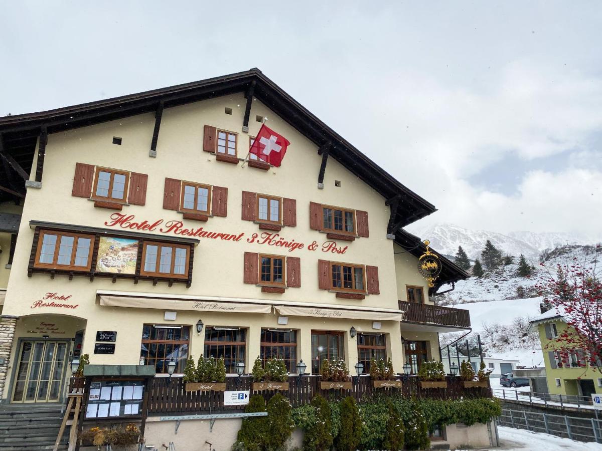 Hotel 3 Koenige & Post Andermatt Buitenkant foto