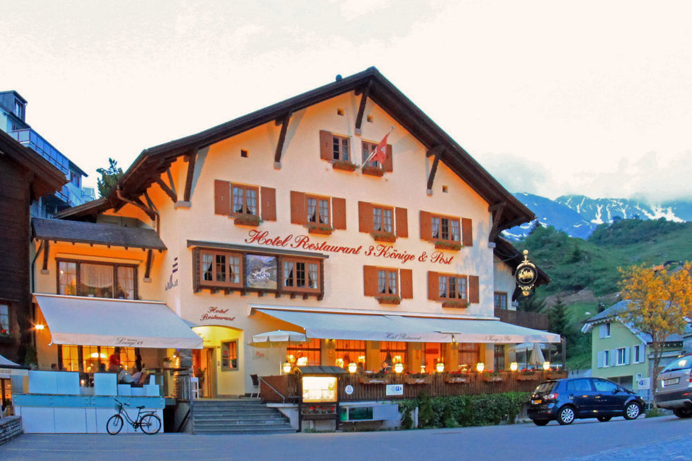 Hotel 3 Koenige & Post Andermatt Buitenkant foto